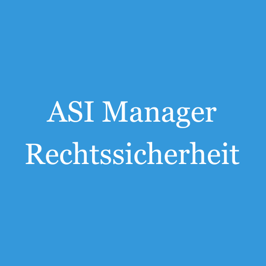 Rechtssicherheit